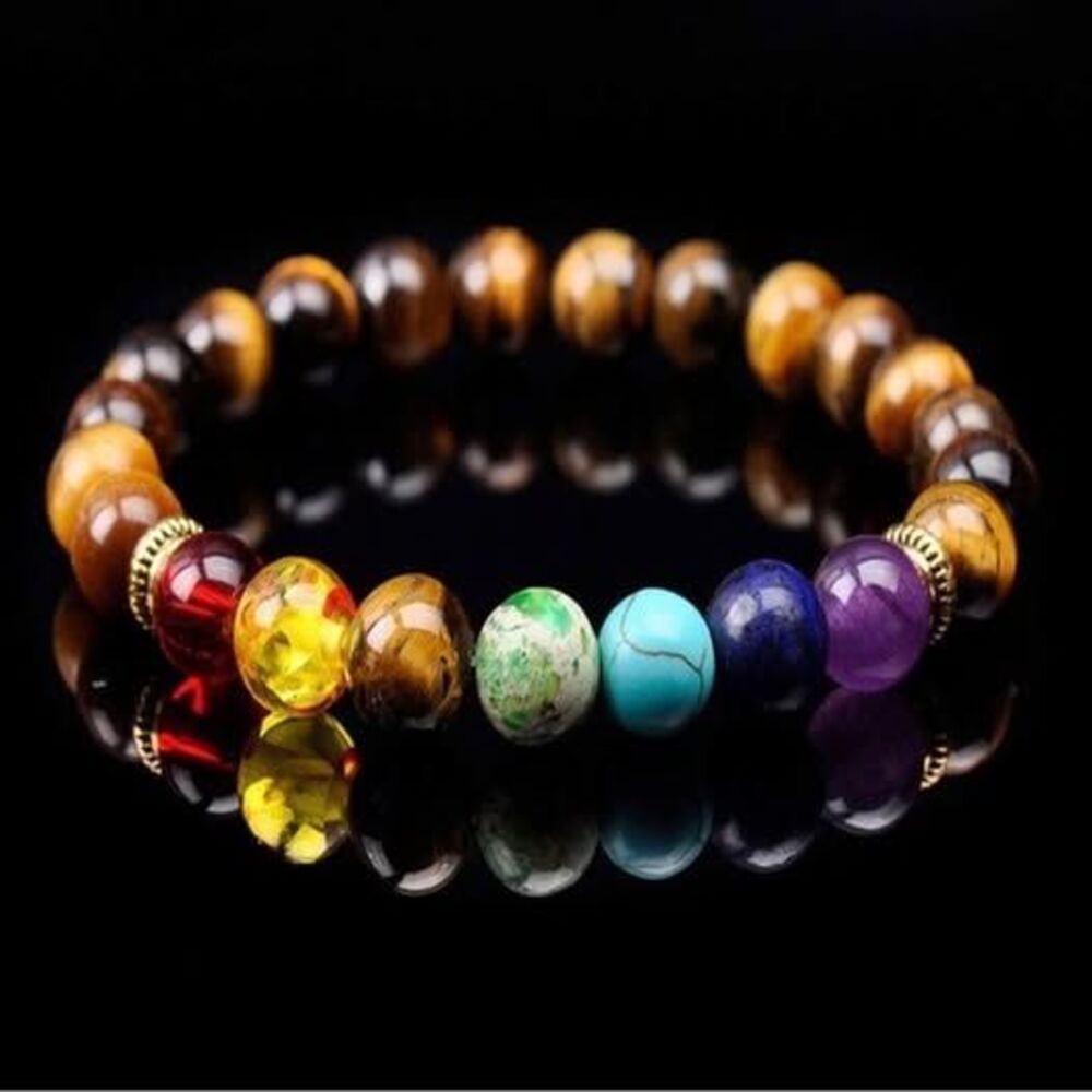2 PC Beaded Chakra Bracelet